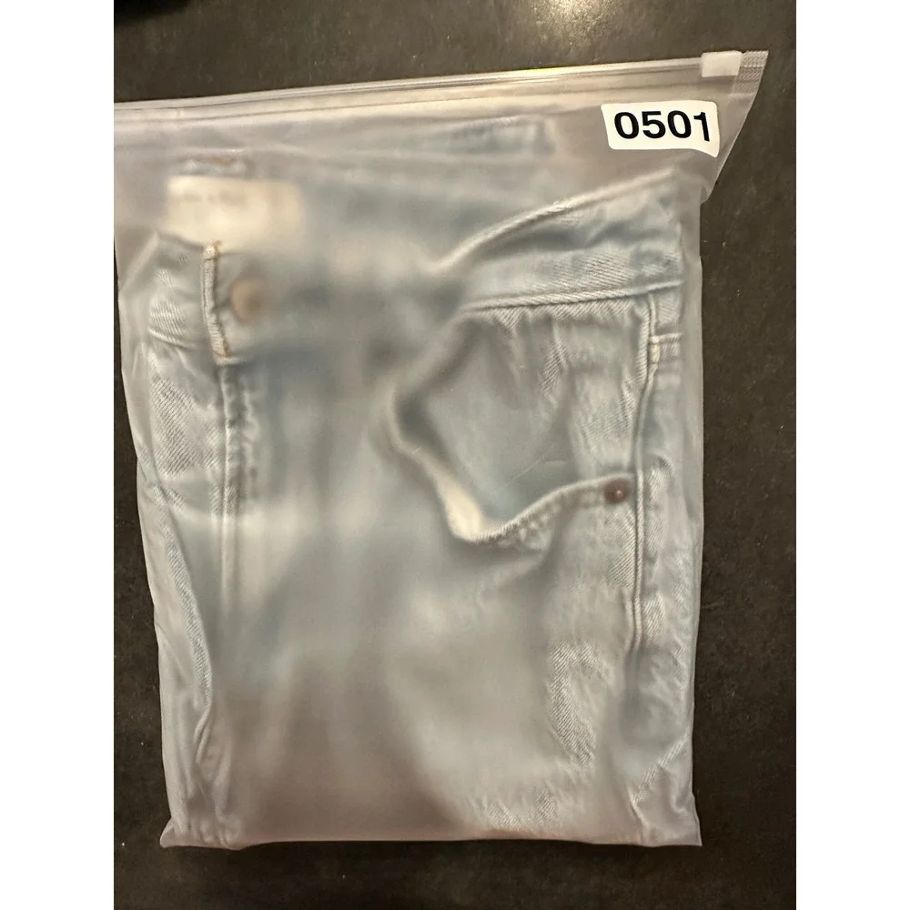Abercrombie & Fitch Loose High Rise Jeans Women 25 0R‎ Light Wash Curve
